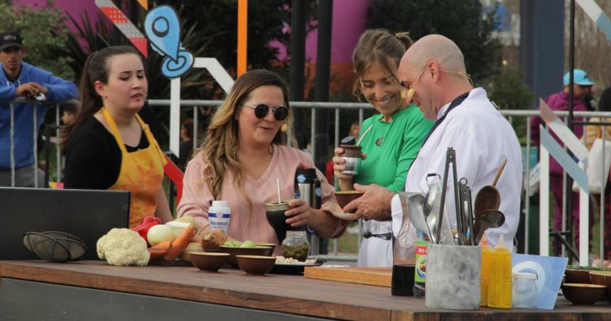 La gastronomiacutea pampeana tuvo su espacio en Tecnoacutepolis
