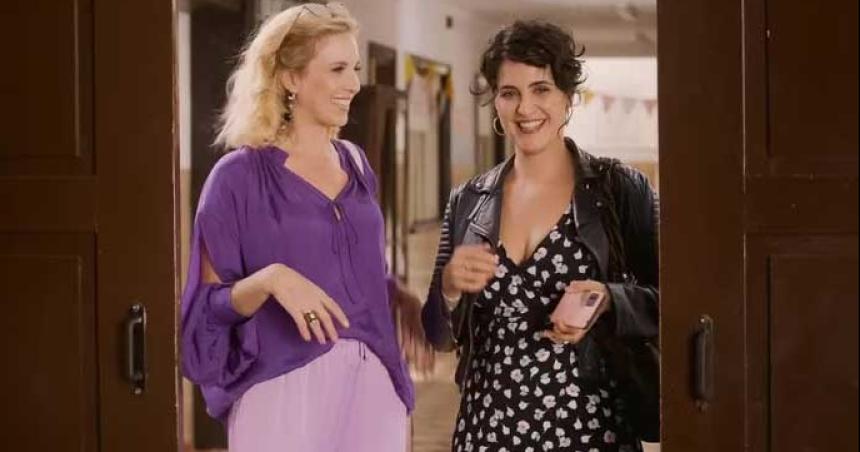 Carla Peterson y Julieta Diacuteaz juntas en No me rompan