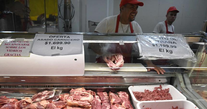 Acelera la inflacioacuten de alimentos de la mano de la carne