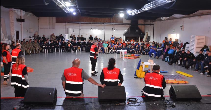 Realizaron jornada de entrenamiento y formacioacuten en emergencias prehospitalarias