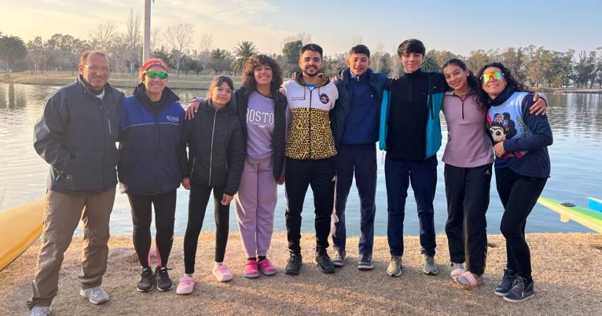 Cinco podios en canotaje