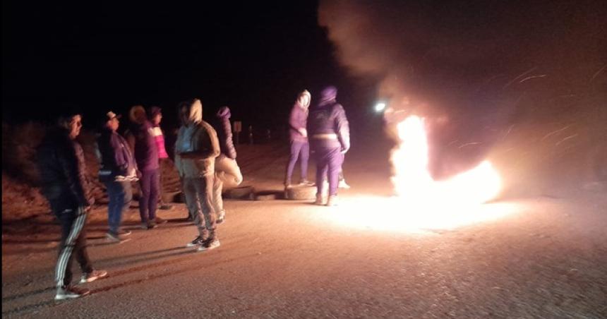 Otra protesta de los vigiladores privados ahora en 25 de Mayo