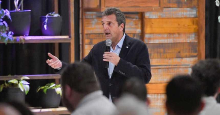 Sergio Massa suspendioacute su acto en La Plata y tampoco tendraacute cierre de campantildea