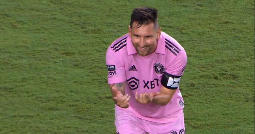 Con un gol de Messi Inter Miami vencioacute 4-0 a Charlotte FC
