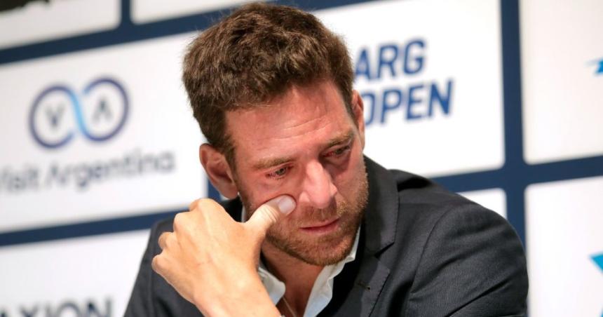 Delpo afuera del US Open
