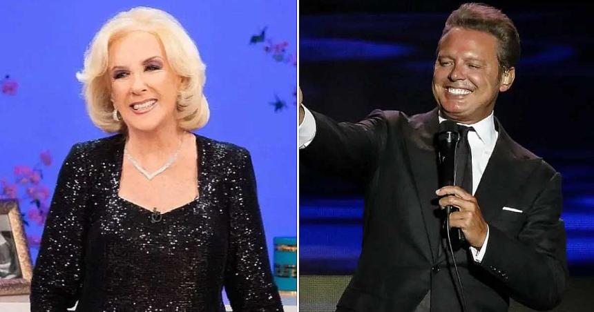 Mirtha Legrand fue ovacionada en el show de Luis Miguel