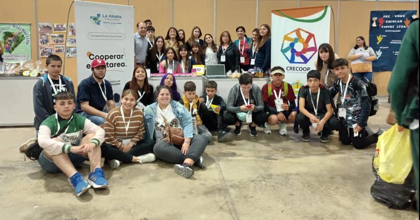 Cooperativas escolares pampeanas en un encuentro nacional