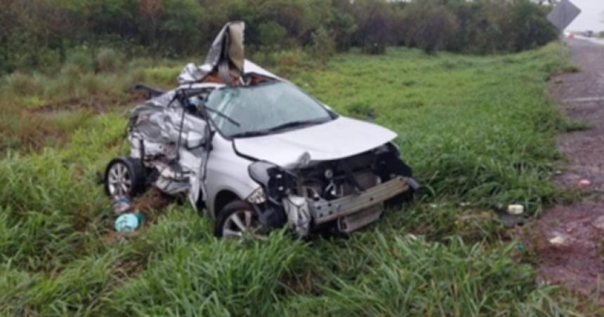 Murioacute una pareja piquense tras un choque en Corrientes