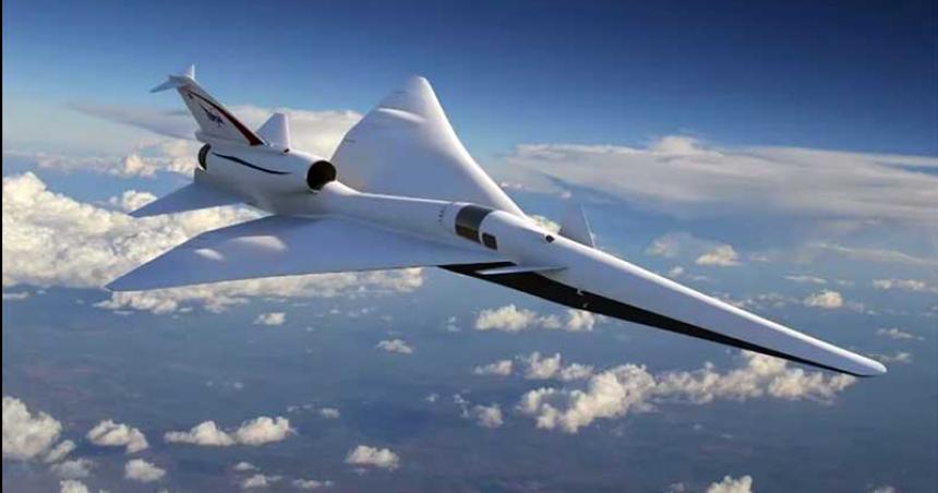 Coacutemo es el X-59 el avioacuten supersoacutenico y silencioso que la NASA estaacute construyendo