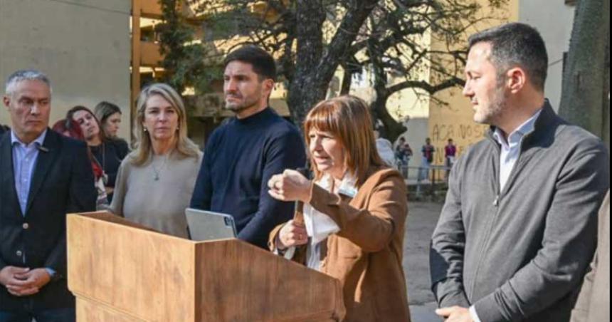 Bullrich anticipoacute en Rosario su plan de Seguridad- baja de imputabilidad y despliegue de efectivos