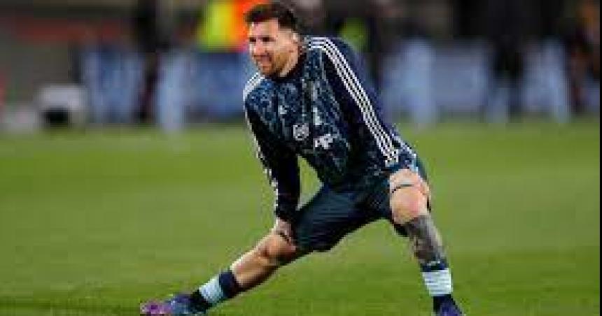 Cuidan a Messi para las Eliminatorias