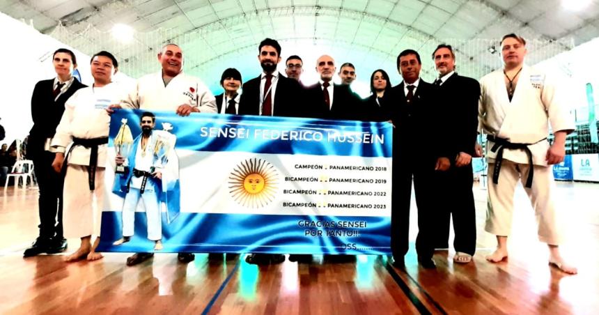 Una multitud en el tercer Provincial de Karate