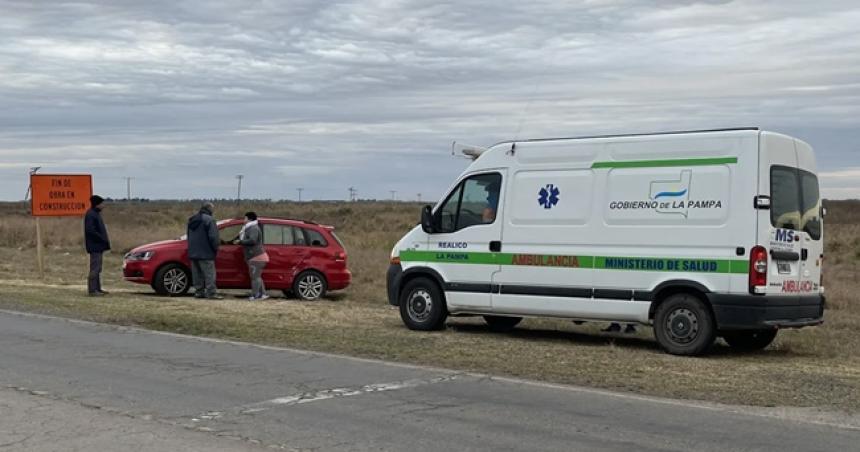 Un remisero herido por un siniestro en la Ruta Nacional 188