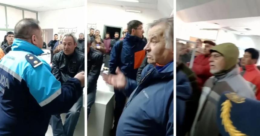 Tensioacuten en CORFO- productores coparon la sede en Pedro Luro 