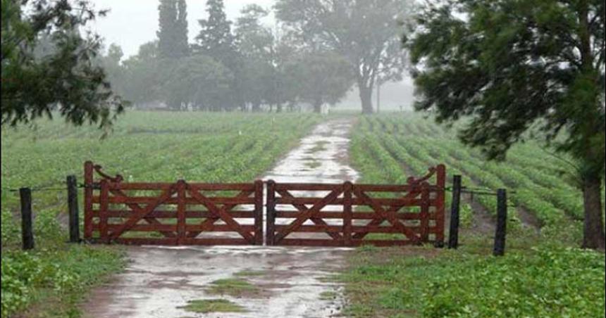 Bajos registros de lluvias pero en varios puntos de la provincia