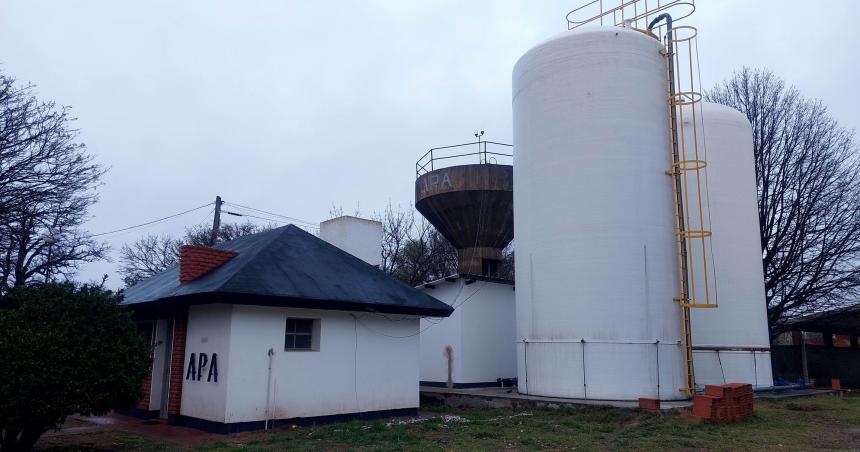 Ampliacutean la capacidad de abastecimiento de agua en Anguil