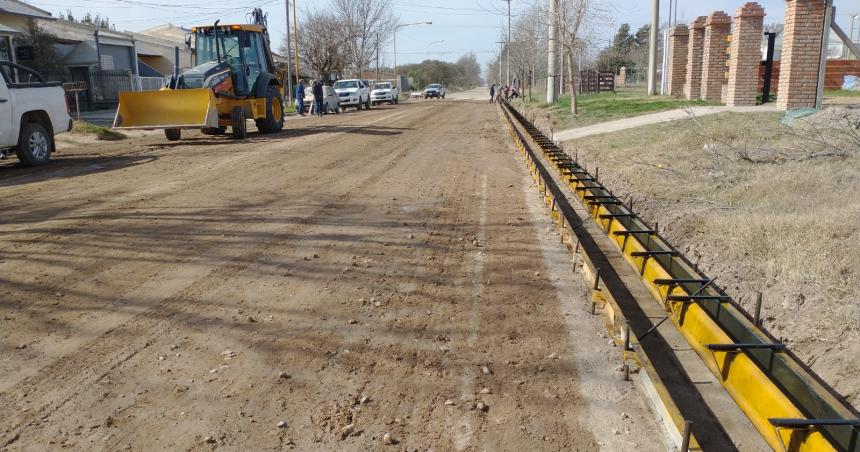 Arrancoacute la pavimentacioacuten de 50 cuadras en Realicoacute