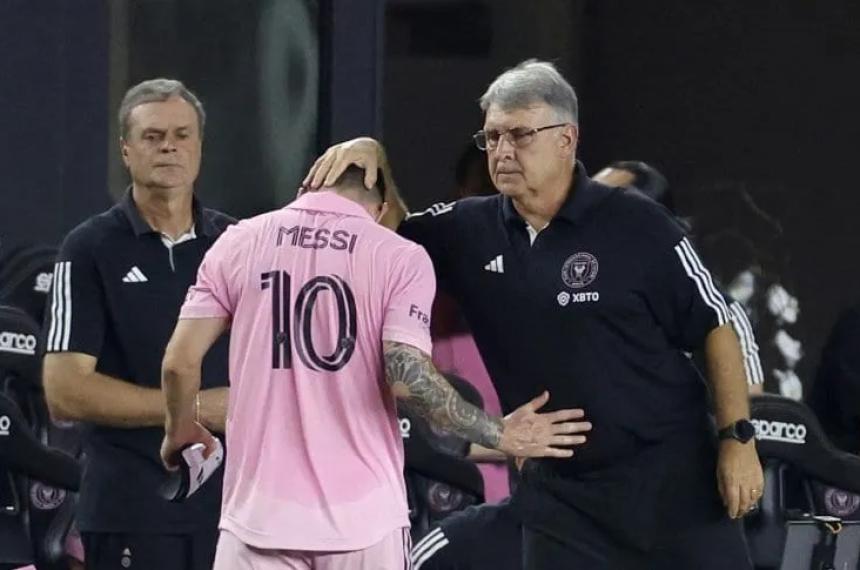 Preocupacioacuten por Messi