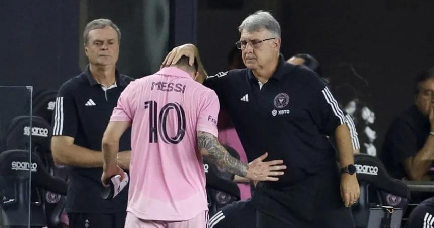 Preocupacioacuten por Messi