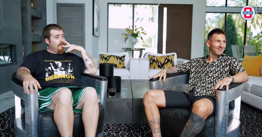 Lo que dejoacute la entrevista a Messi en Olga