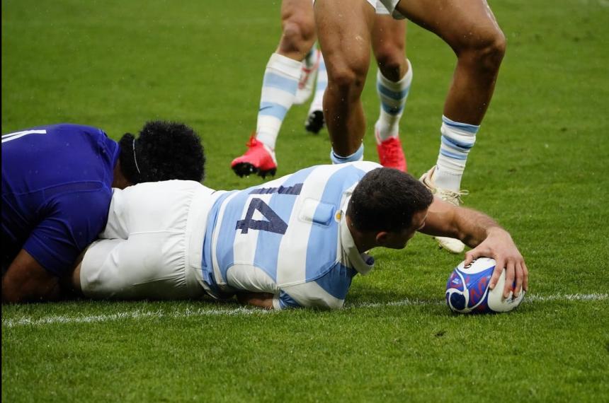 Ajustado triunfo de Los Pumas frente a Samoa