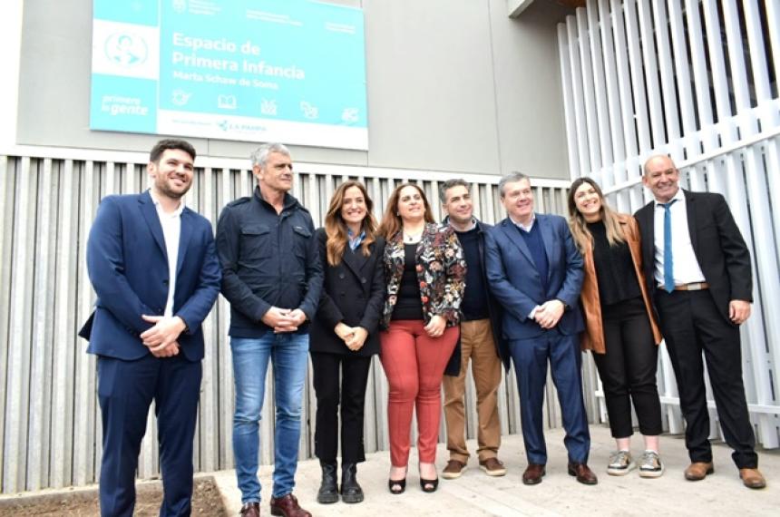 Inauguraron un CDI en Castex con la presencia de la ministra Tolosa Paz