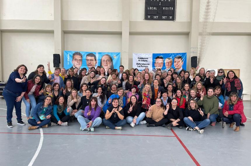 Mujeres y diversidades peronistas se reunieron en Jacinto Arauz