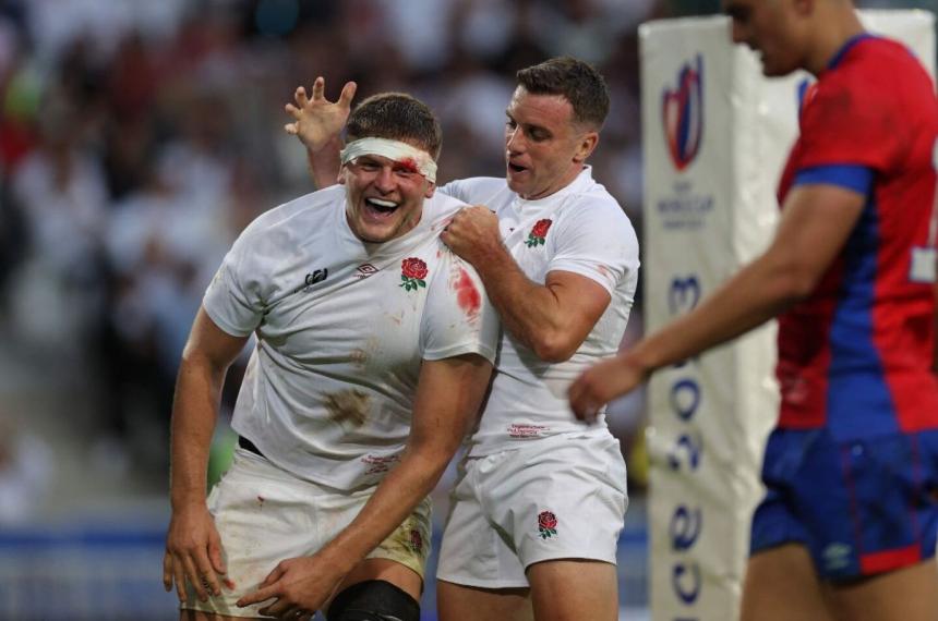 Inglaterra vapuleoacute a Chile y lidera el grupo de Los Pumas