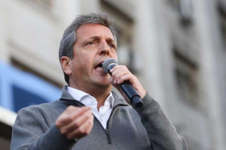 Sergio Massa- Tenemos que tener en Rosario a la Policiacutea Federal