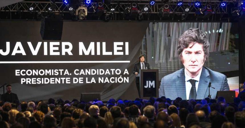 Milei encabezoacute un acto organizado con Barrionuevo en Parque Norte- Vamos a ganar en primera vuelta
