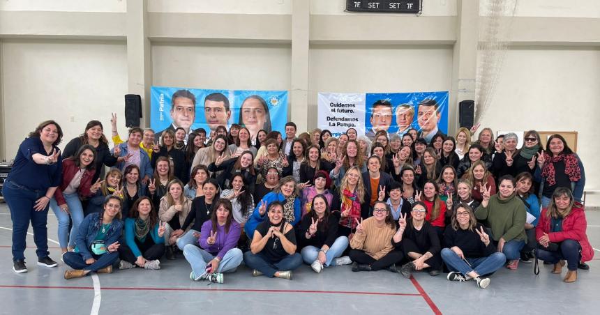 Mujeres y diversidades peronistas se reunieron en Jacinto Arauz