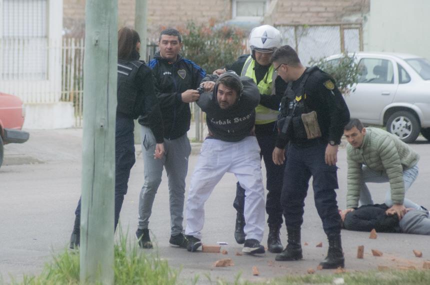 General Pico- una gresca entre vecinos terminoacute con tres detenidos