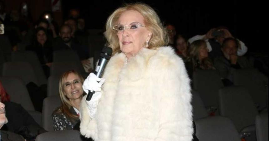 Mirtha Legrand confirmoacute la fecha de su vuelta a la televisioacuten