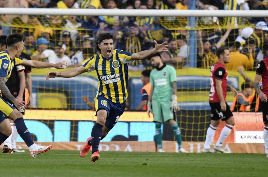 Central le ganoacute a Newells con un golazo de Malcorra