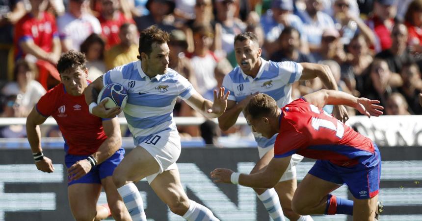 Los Pumas superaron con claridad a Chile y suentildean con el pasaje a cuartos