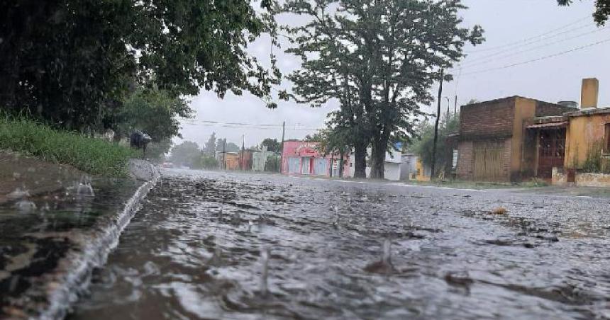 La lluvia pueblo por pueblo