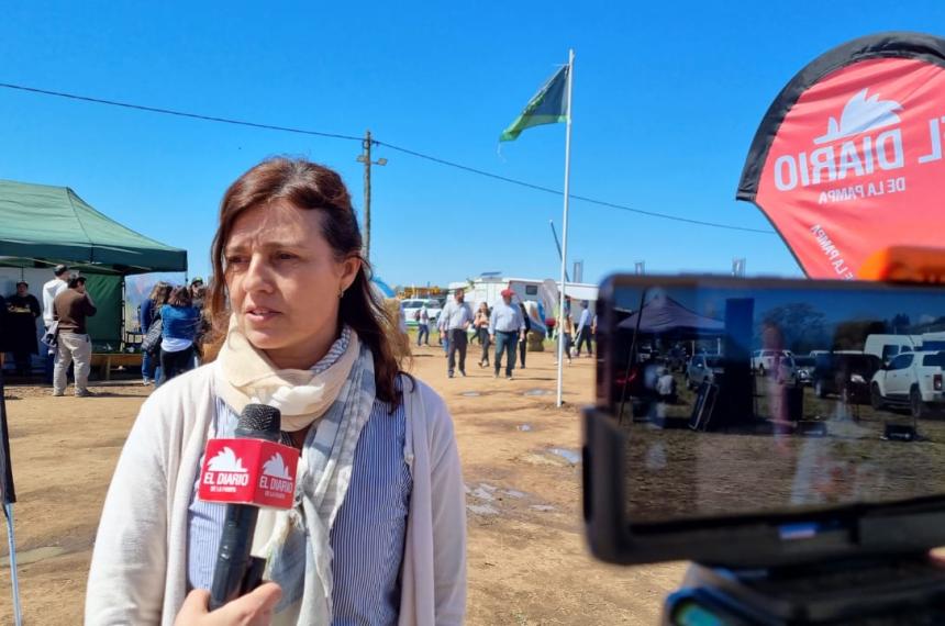 Expo Dinaacutemica 2023 - Decana de la Facultad de Agronomiacutea Dra Maria Lia Molas