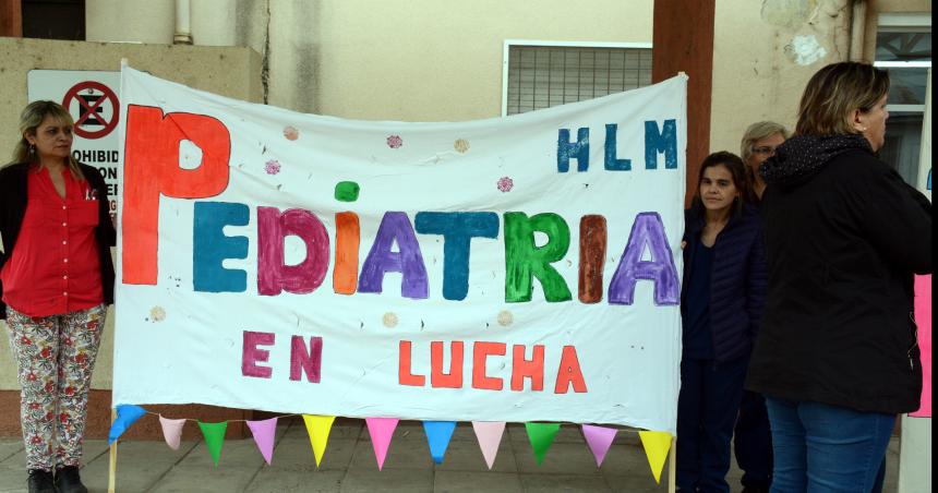 Se cumplioacute la tercera jornada de paro en Pediatriacutea del Molas