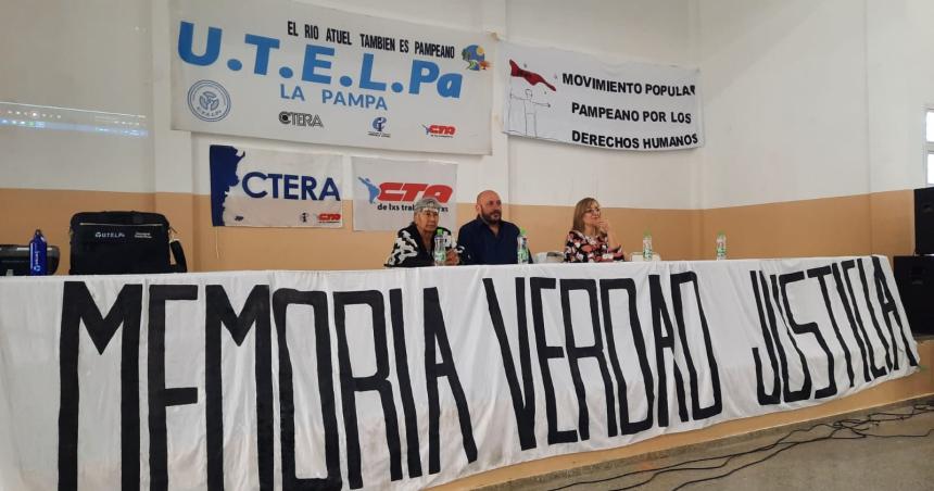 Santucho en Santa Rosa- No hay que creer en soluciones maacutegicas