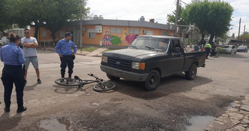 Atropellaron a un ciclista