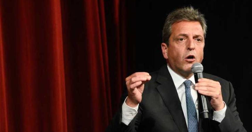 Massa propuso un psicofisico a los candidatos que lleguen al balotaje