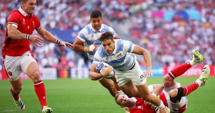 Los Pumas dieron todo ante Gales y jugaraacuten la semifinal del Mundial ante los All Blacks