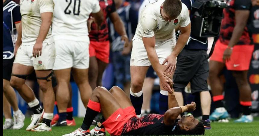 Inglaterra vencioacute 30-24 a Fiji y es el tercer clasificado a las semifinales