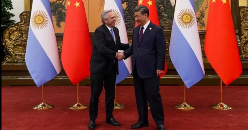 Alberto Fernaacutendez confirmoacute en China la ampliacioacuten del swap por 6500 millones de doacutelares