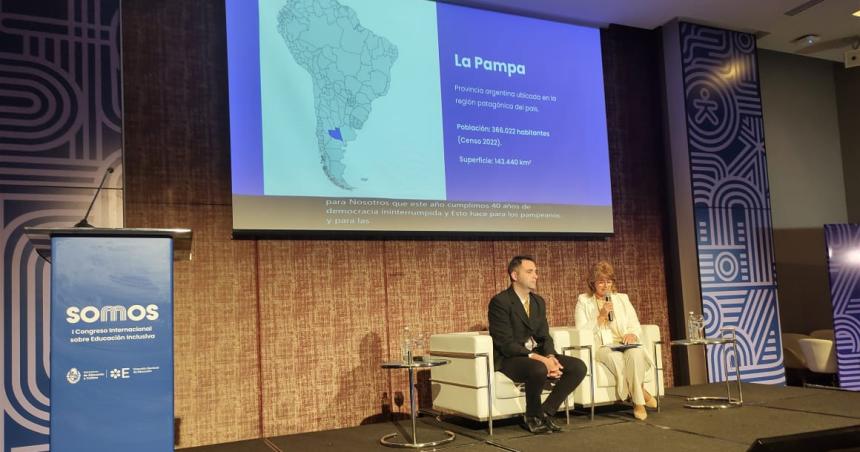 La Pampa uacutenica provincia del paiacutes en Congreso Internacional sobre Educacioacuten Inclusiva