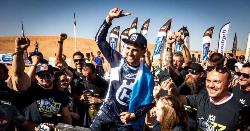 Luciano Benavides campeoacuten en Marruecos