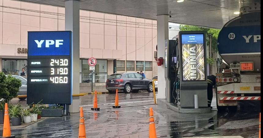 La nafta super subioacute a  243 en Santa Rosa
