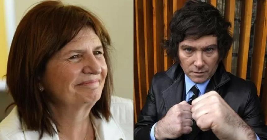 Luego de llamarla montonera asesina Milei dice que sumariacutea a Bullrich a su Gobierno