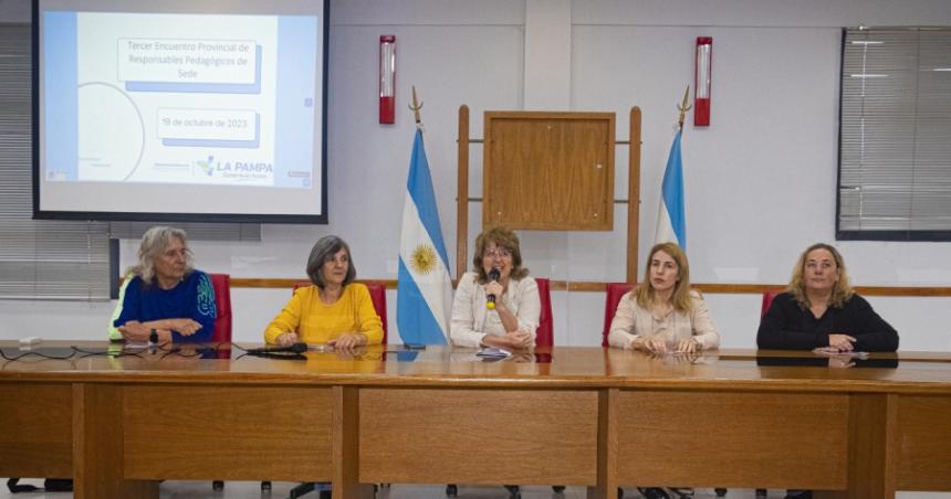 Encuentro de responsables pedagoacutegicos- destacan inversiones