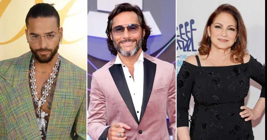 Maluma Diego Torres y Gloria Estefan atracciones del Martiacuten Fierro Latino